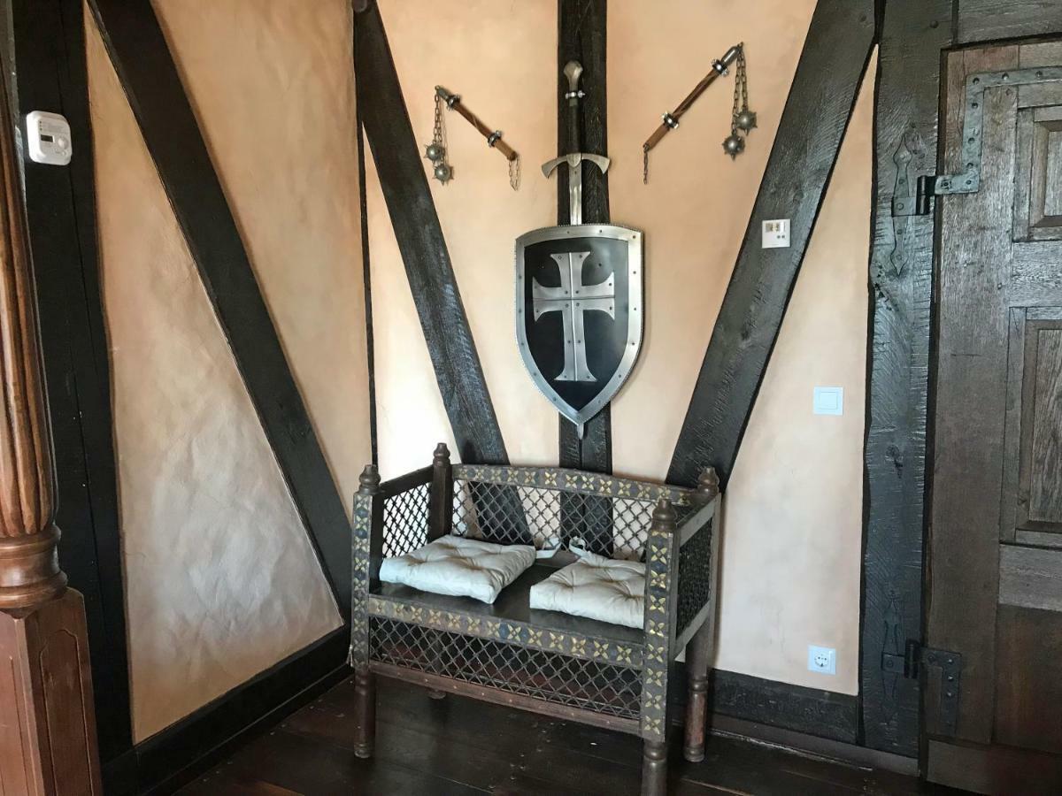 Ferienwohnung Wachstube Mit 3 Schlafraeumen Im Rittergut Leppersdorf Wachau Exterior foto